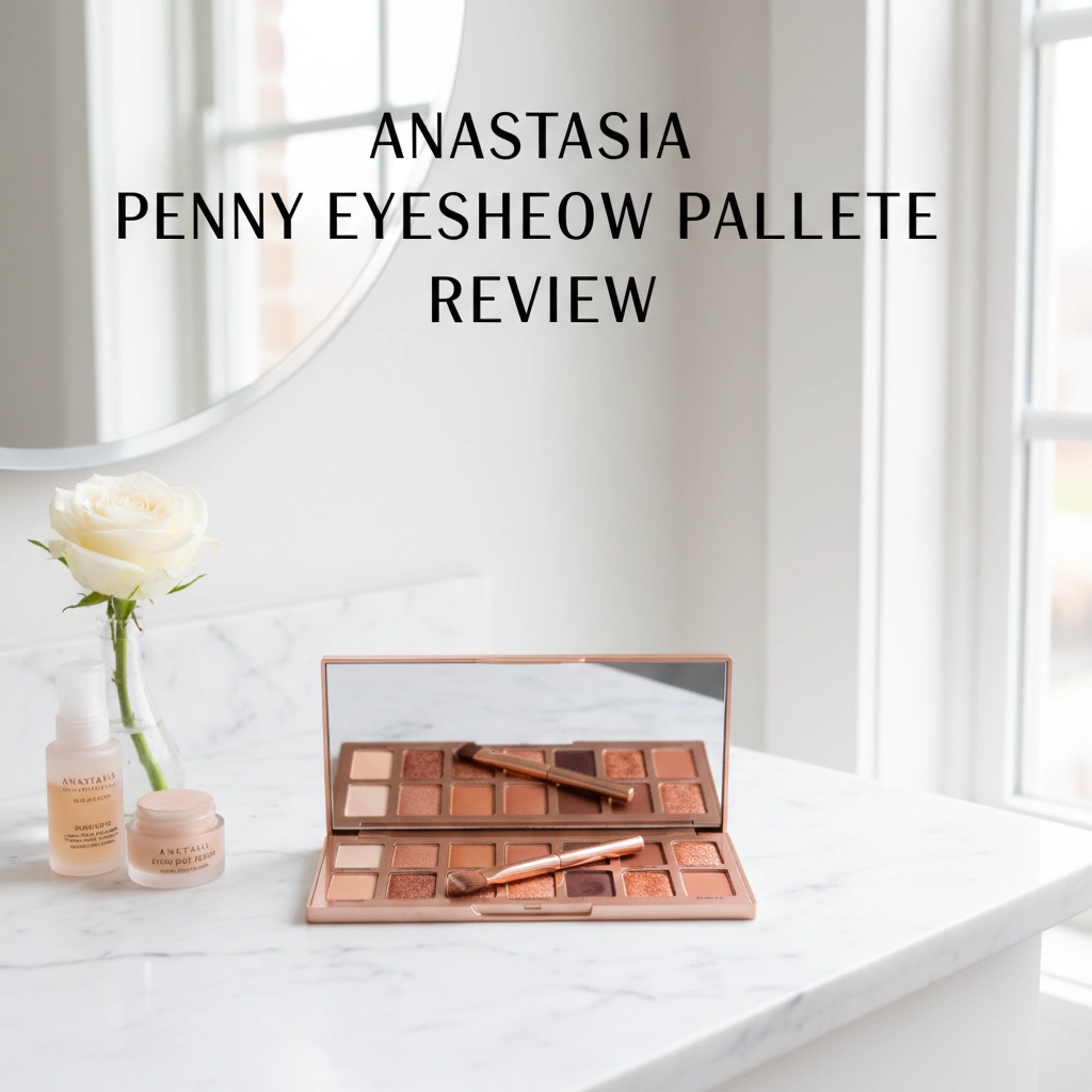 Anastasia Penny Eyeshadow Review Warm Metallic Copper Shade Guide 3 Anastasia Penny Eyeshadow Palette Review