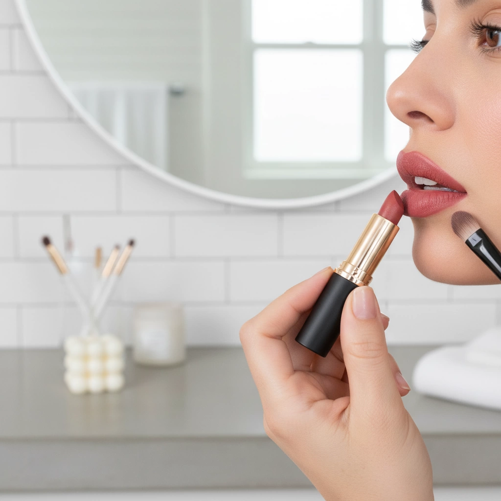 Anastasia Soft Touch Matte Lipstick Review Light Rose Taupe Shade 1 Anastasia Soft Touch Matte Lipstick Application Guide