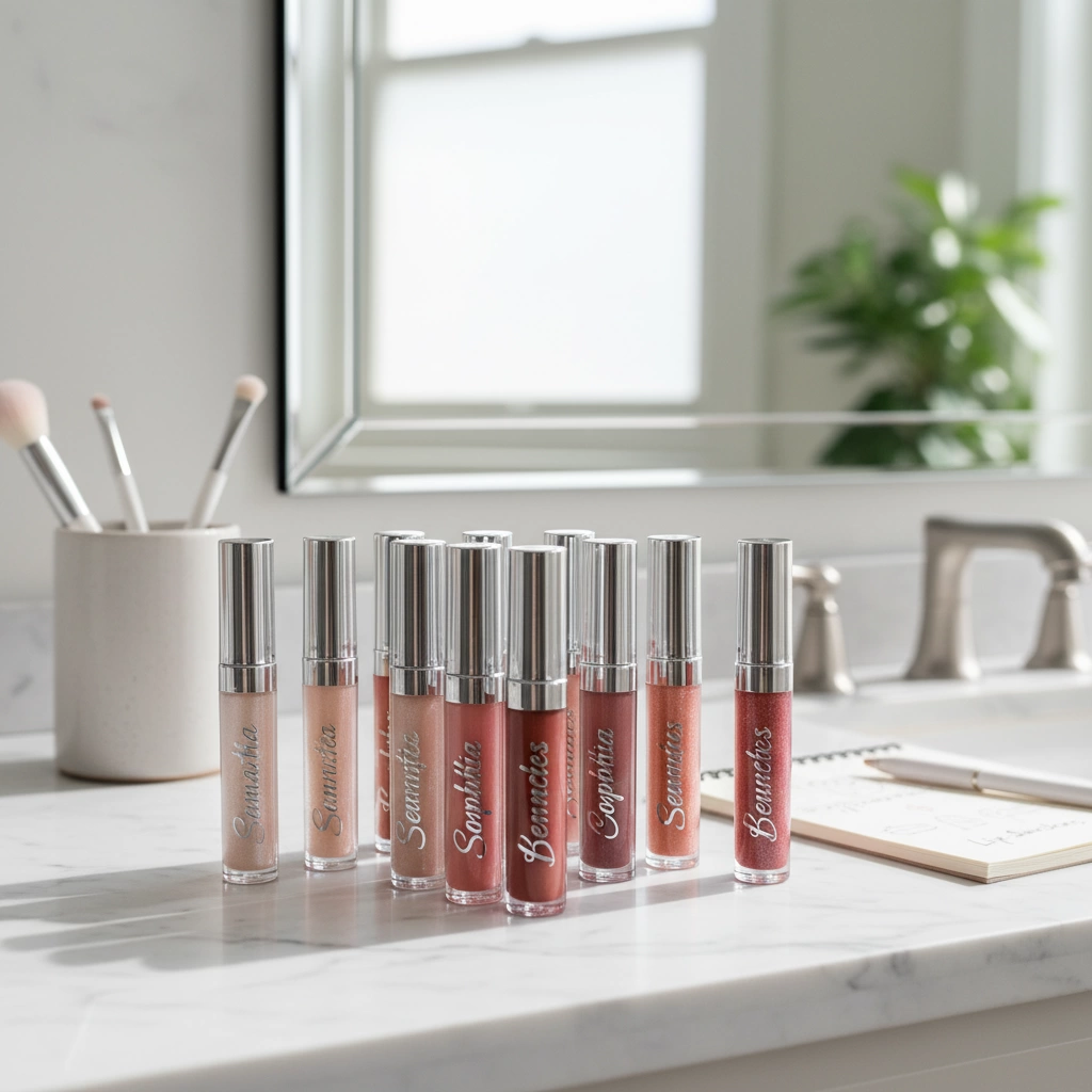 Buxom Jessica Full-On Lip Polish Review aufpolsternder Korallen-Pink-Glanz Buxom Jessica Full-On Lip Polish Kollektion