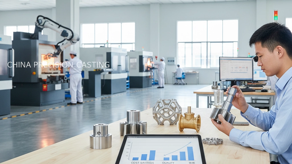 Ahorro de costes y calidad de la fundición a la cera perdida en China