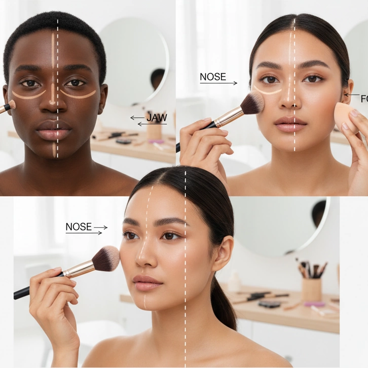 How to Contour Your Face Like a Pro with Charlotte Tilbury 4 how to contour face for all skin types and tones