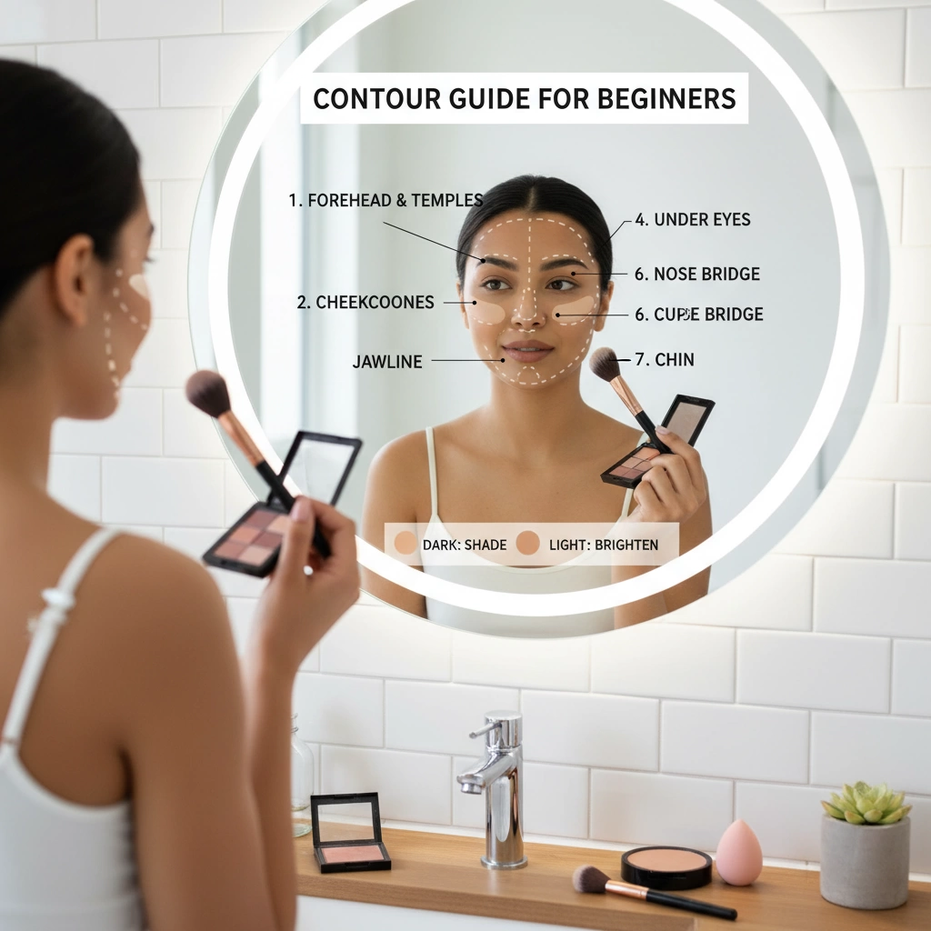How to Contour Your Face Like a Pro with Charlotte Tilbury 5 how to contour face for beginners guide