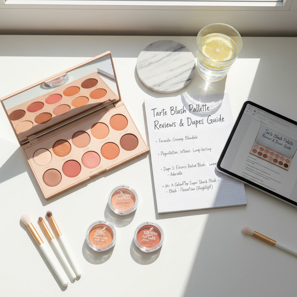 Tarte Blush Palette Guide Review Shades Tips for Flawless Cheeks 3 tarte blush palette reviews and dupes guide