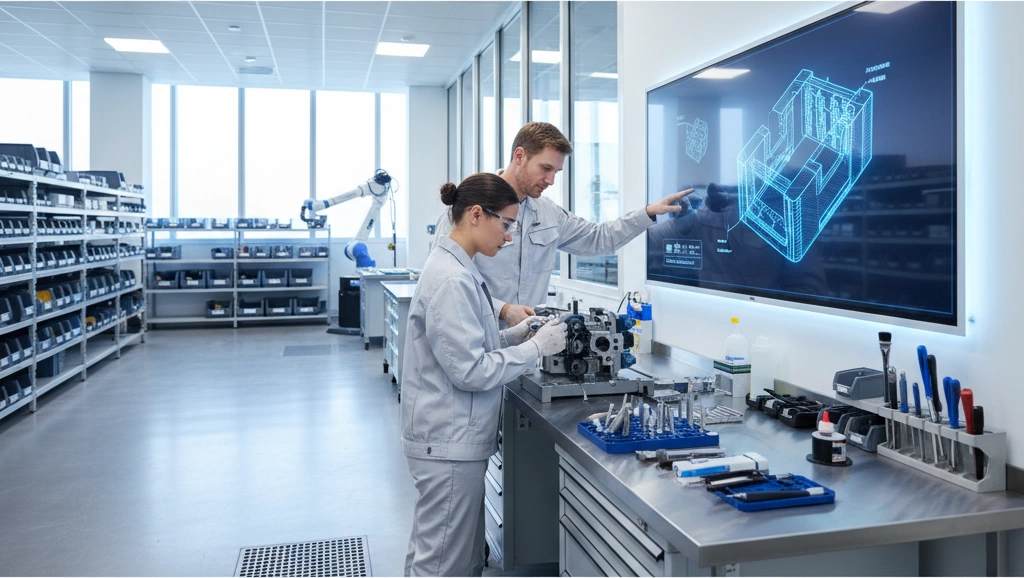 Mantenimiento y resolución de problemas de piezas de molde