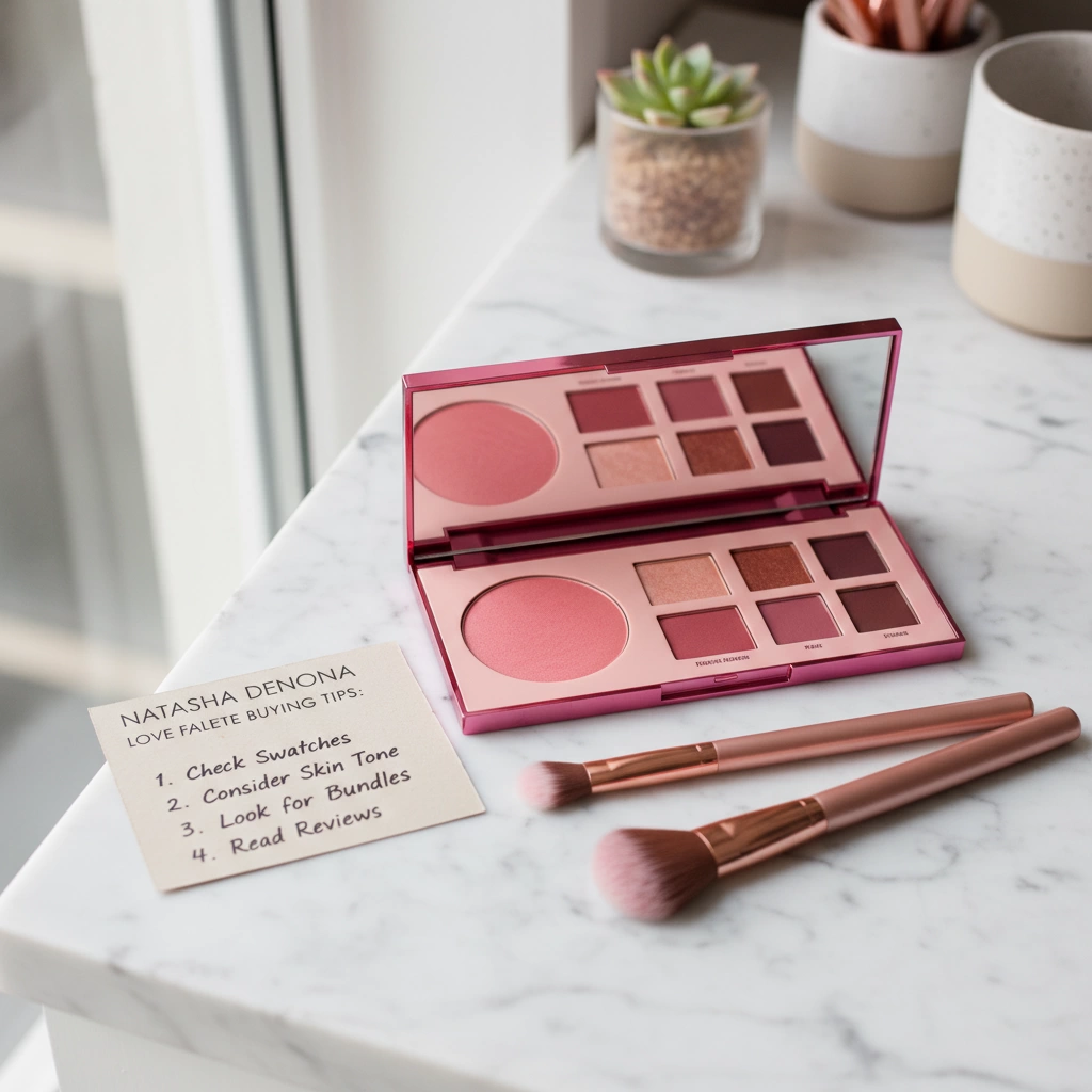 Natasha Denona Love Face Palette Review Cream Blush Highlighter Guide 3 natasha denona love face palette buying tips