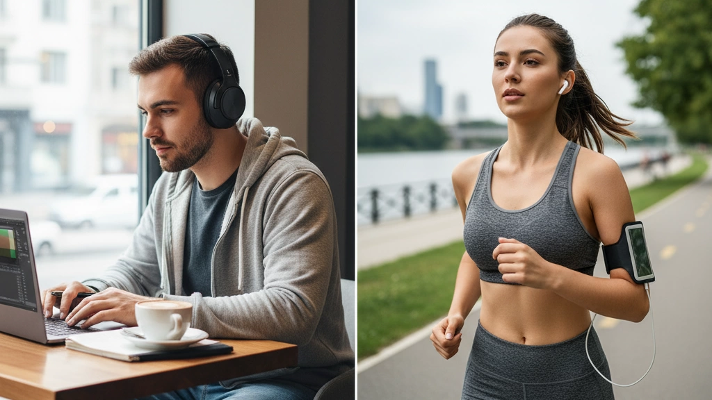 headphones vs earphones usage scenarios