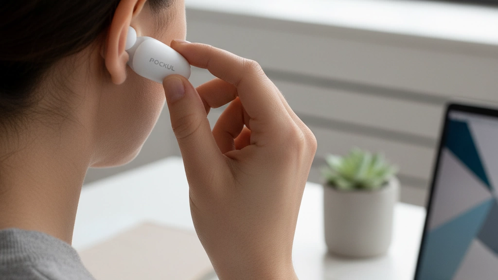 how to insert POCKUL earphones correctly