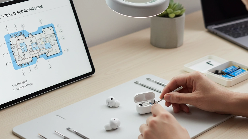 how to repair true wireless earbuds guide