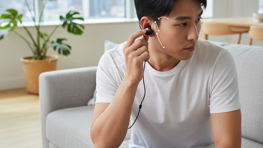how to wear earphones for best fit and sound