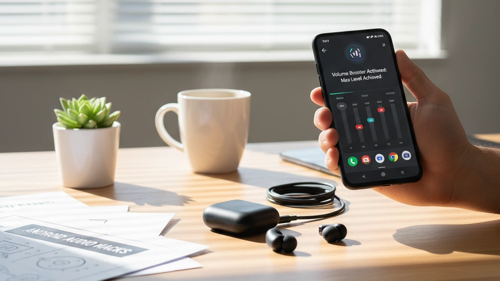 increase earphone volume android hacks