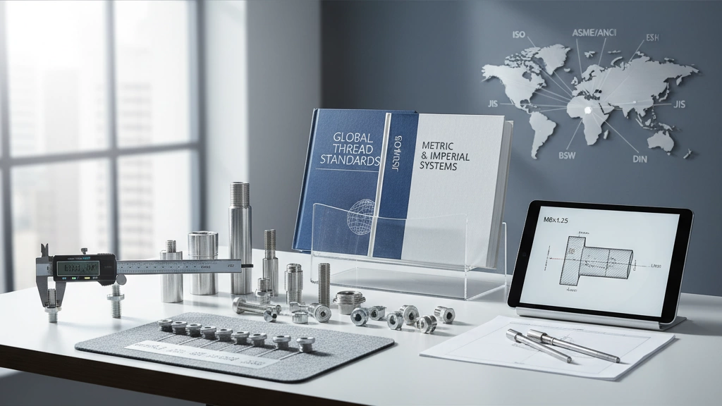 Normas globales de hilos mecánicos