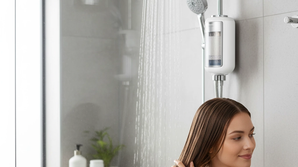 Shower Filter Prevents Hair Breakage
