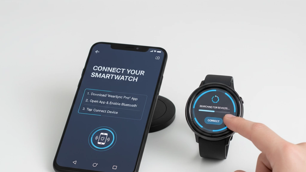 connect smartwatch to android phone guide