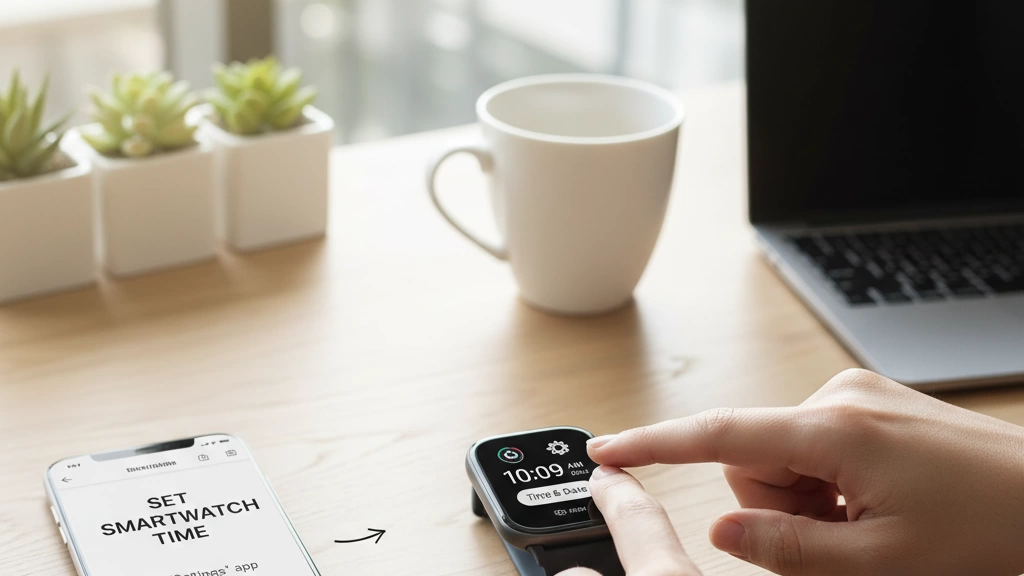 how to set smartwatch time guide