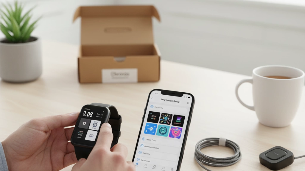 how to set up and customize smartwatch