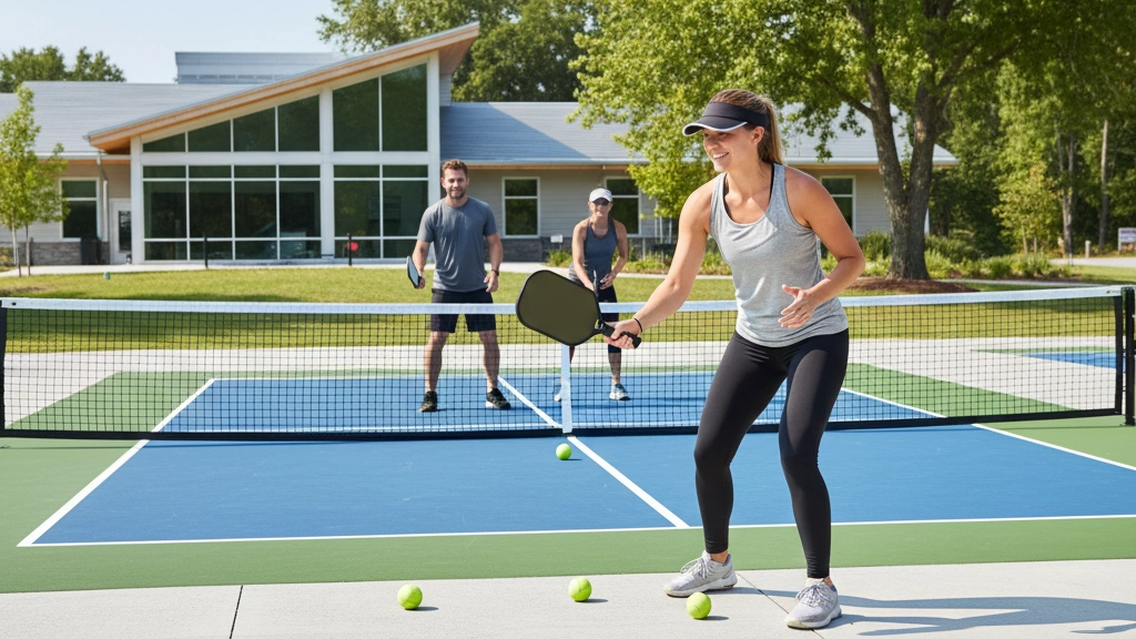pickleball beginner grip stance shots drills