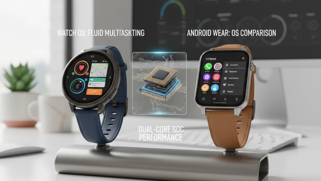smartwatch SoC multitasking and OS comparison