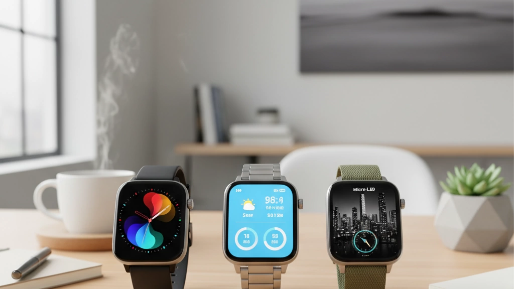 smartwatch display technologies comparison