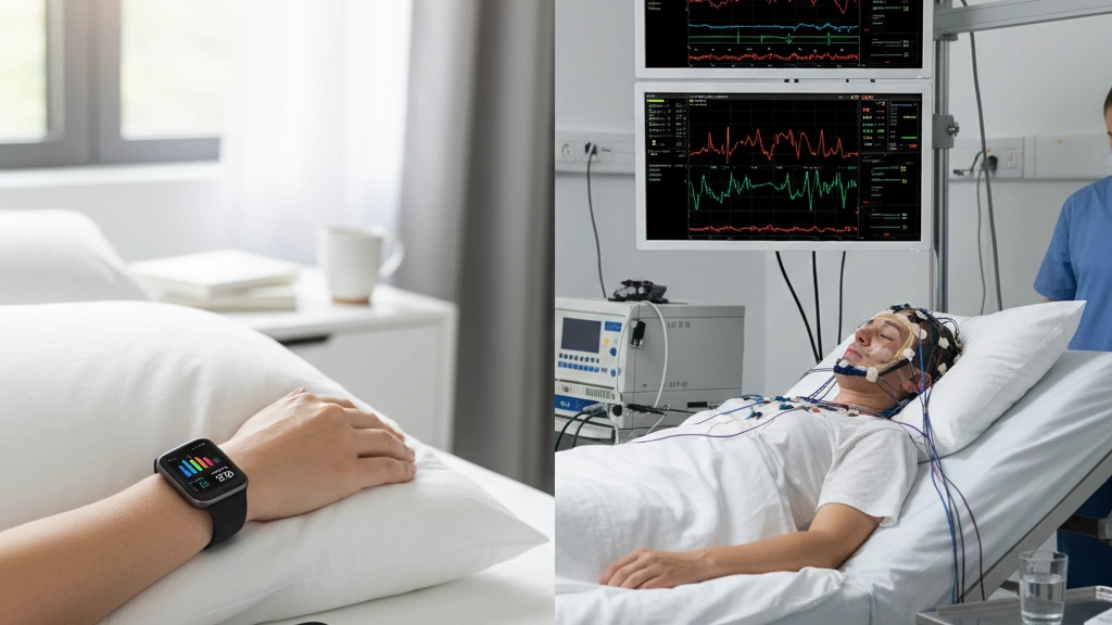smartwatch sleep tracking vs clinical polysomnography
