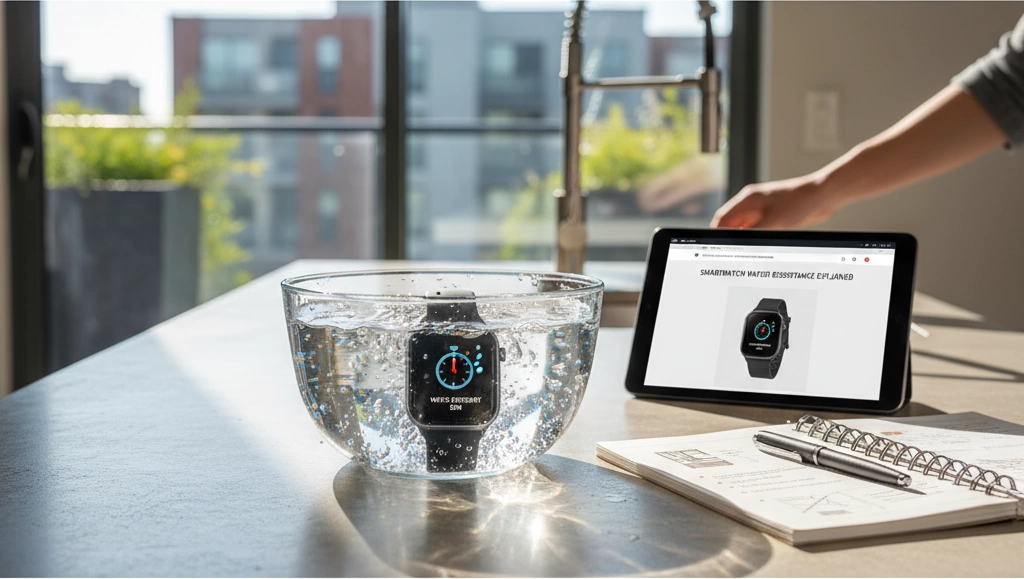 smartwatch water resistance explained