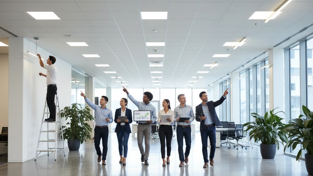 commercial led lighting energy savings projects