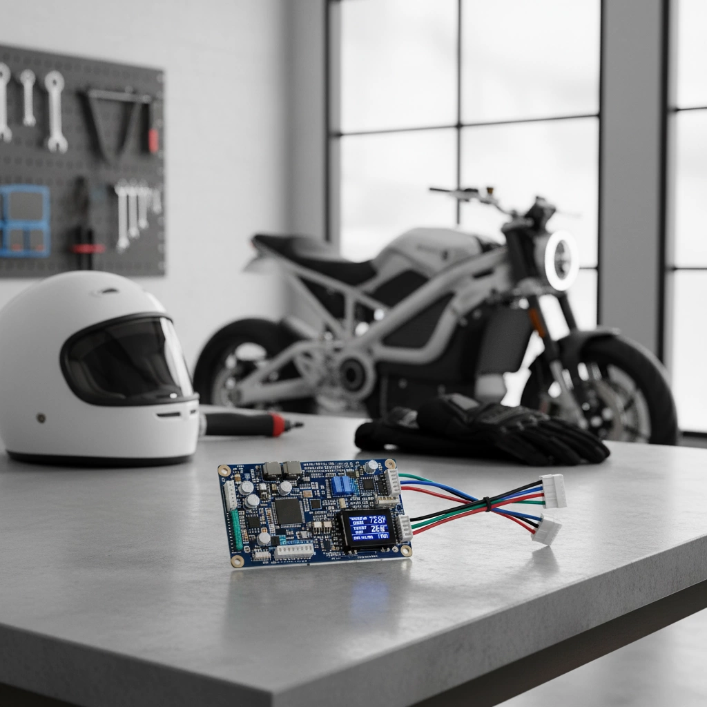 KuRui Electric Motorcycle BMS with 200A High-Current Protection