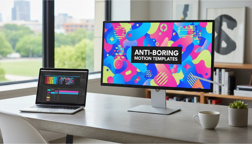 plantillas de diseño de movimiento anti-aburrimiento