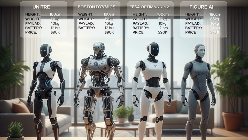 best humanoid robots 2025 comparison guide