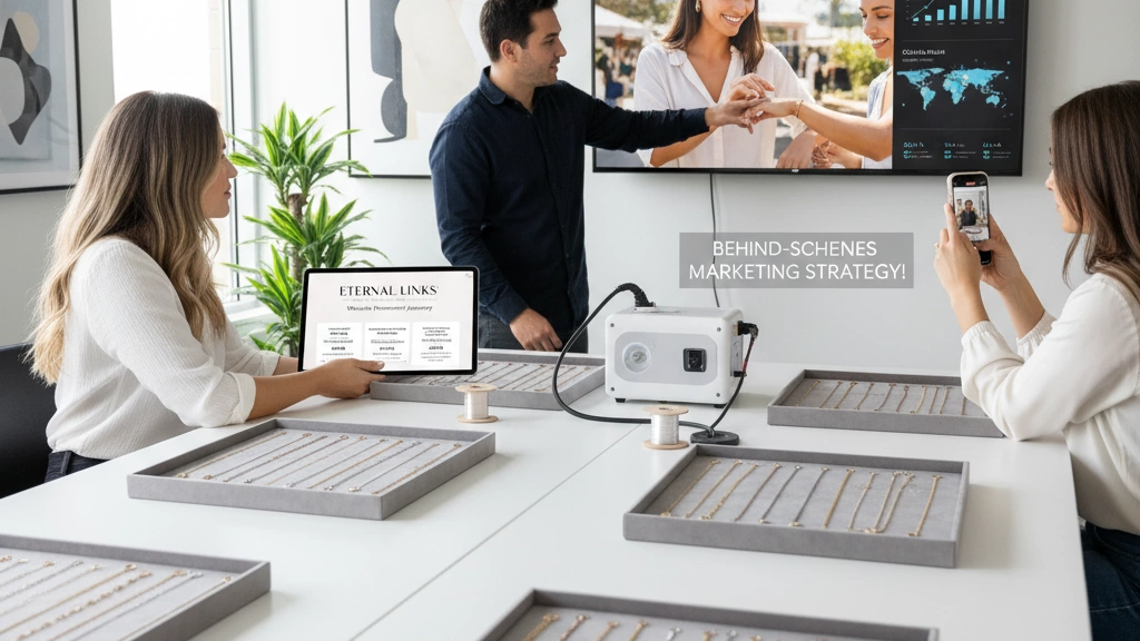 permanent jewellery wholesale marketing strategies