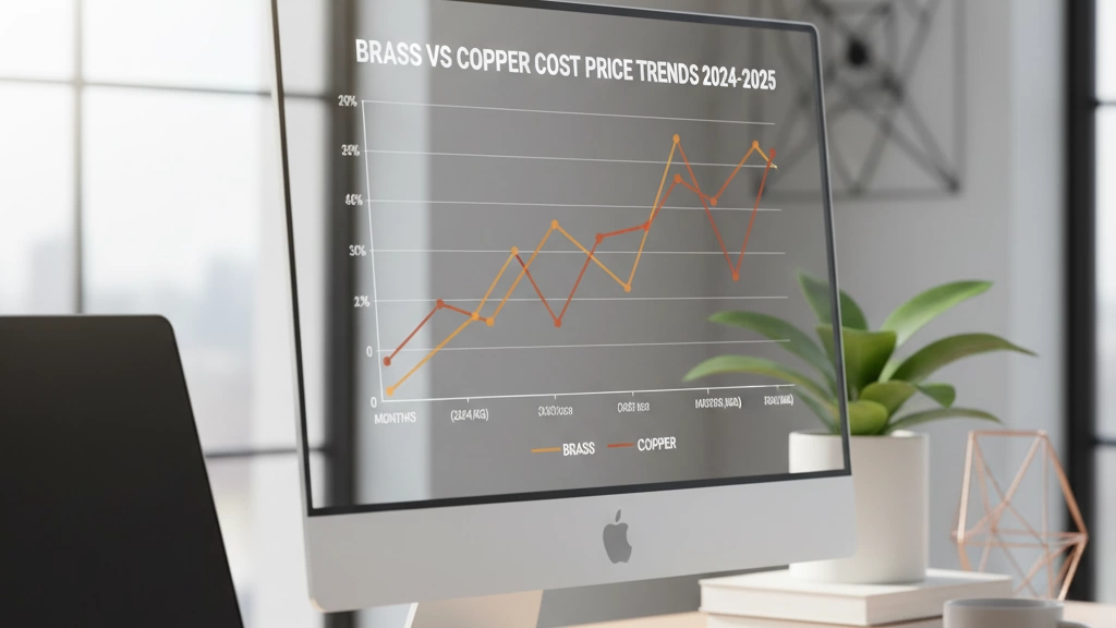 Tendencias de costos y precios de latón vs cobre 2024-2025