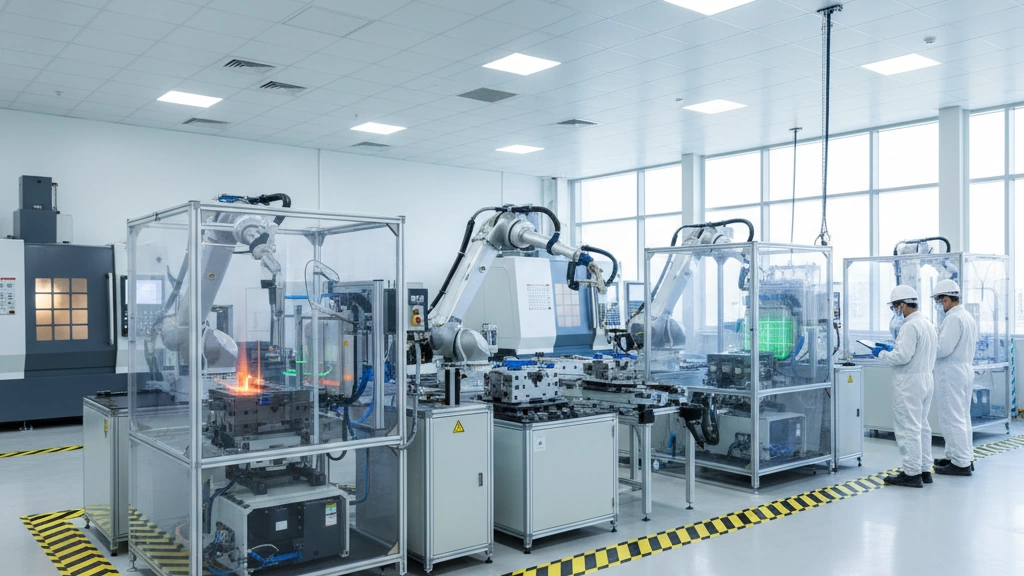 Formeinspritzung Automatisierung und Sensortechnologien