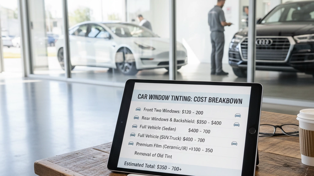 car window tinting cost breakdown