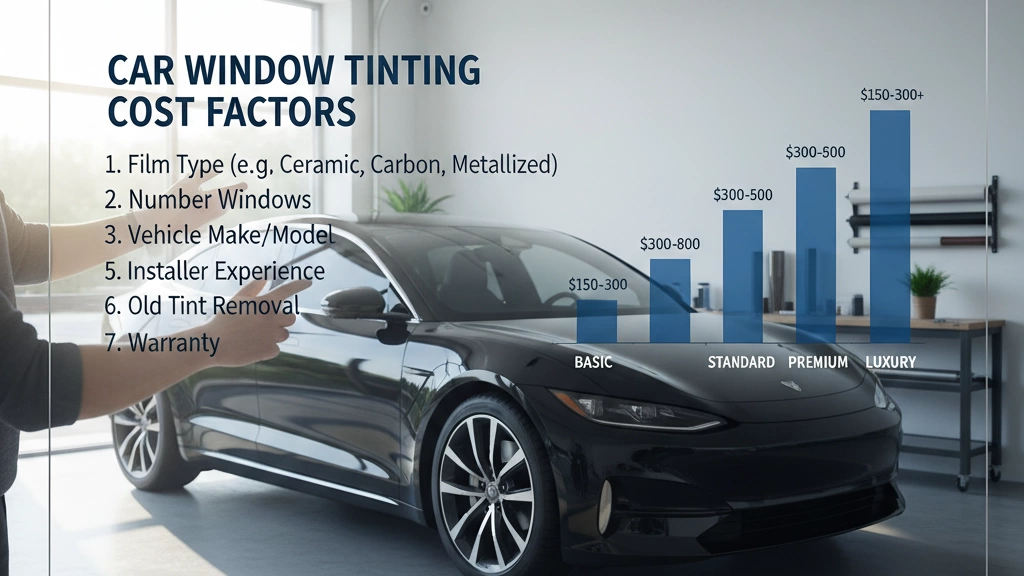 car window tinting cost factors