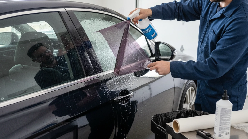 how to remove window tint with ammonia