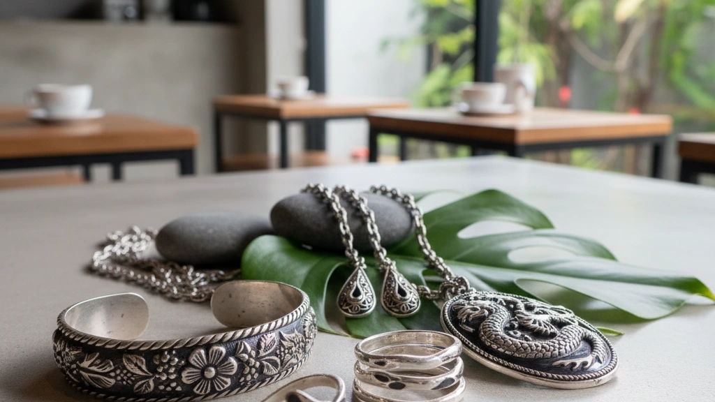 Bali Silver Handmade Sterling Patina