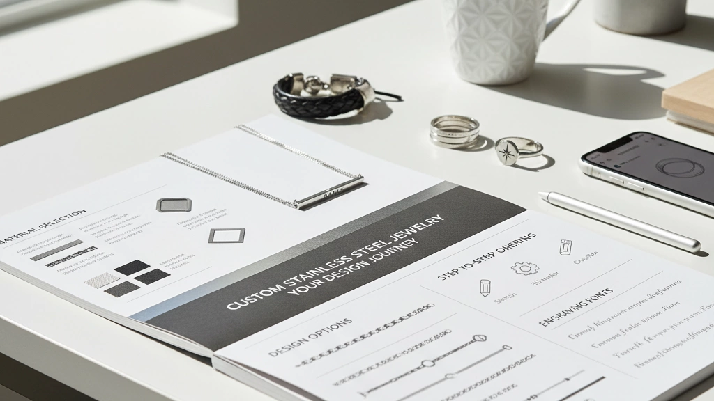 Custom stainless steel jewelry ordering guide