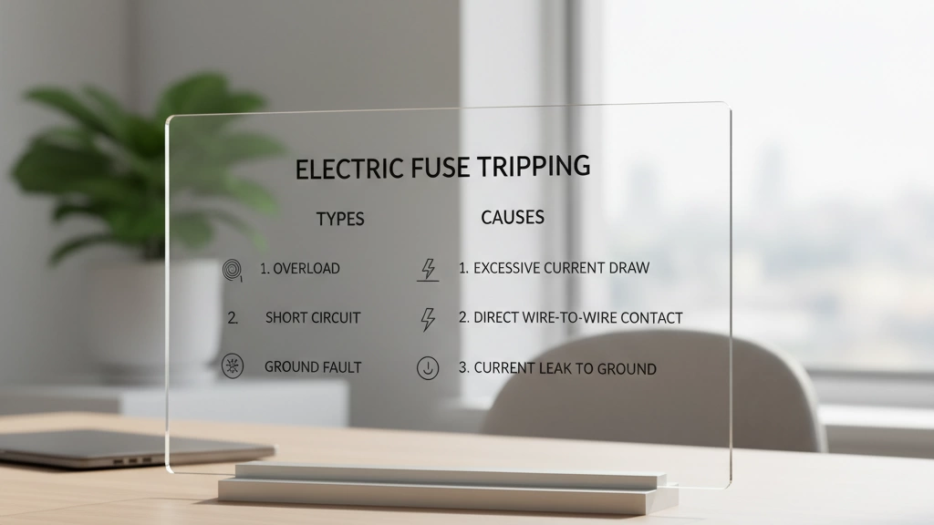 Electric Fuse Tripping Types and Causes