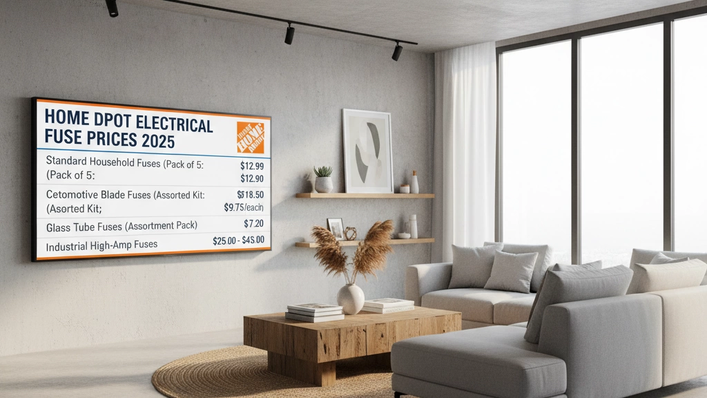 Home Depot Electrical Fuse Prices 2025