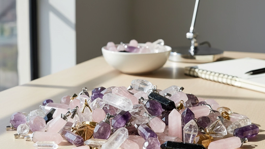 crystal pendants wholesale bulk variety