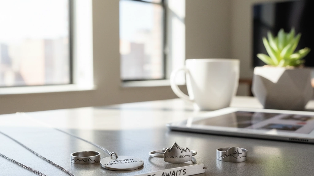 custom engraved stainless steel jewelry designs