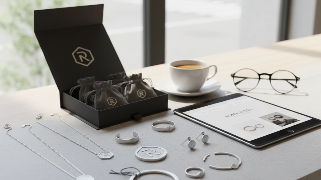 custom stainless steel jewelry branding