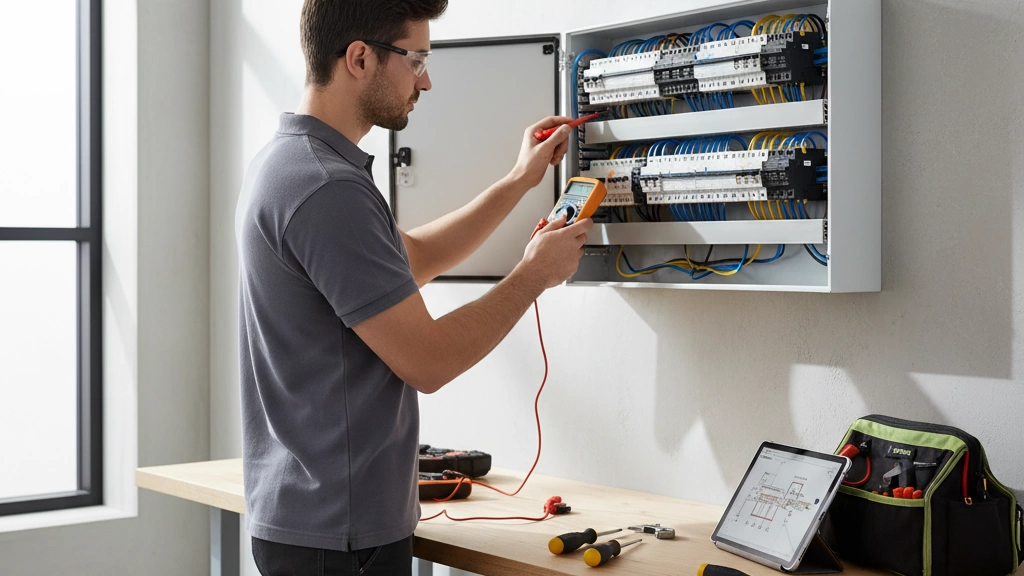 electrical fuse box installation and inspection
