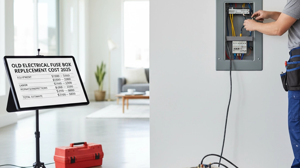 old electrical fuse box replacement cost 2025