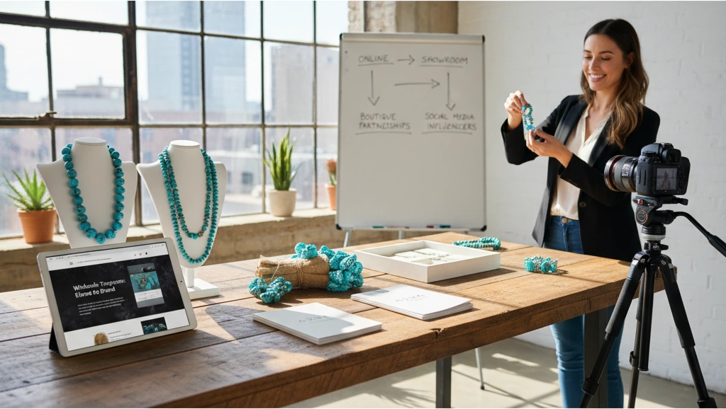 wholesale turquoise jewelry marketing strategy