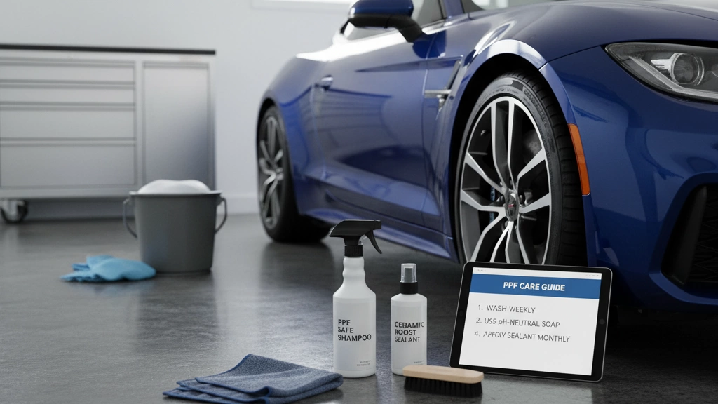 car paint protection film maintenance tips