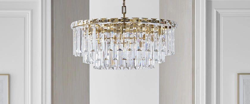 chandelier materials finishes and lighting options