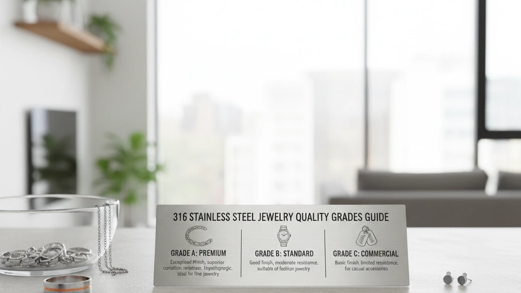 316 Stainless Steel Jewelry Quality Grades Guide