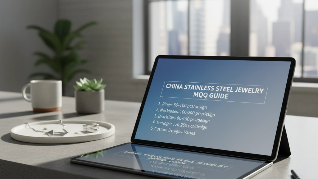 China Stainless Steel Jewelry MOQ Guide