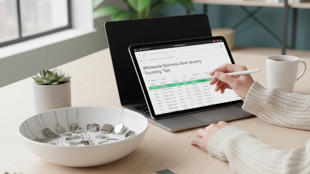 Wholesale Stainless Steel Jewelry Sourcing Tips