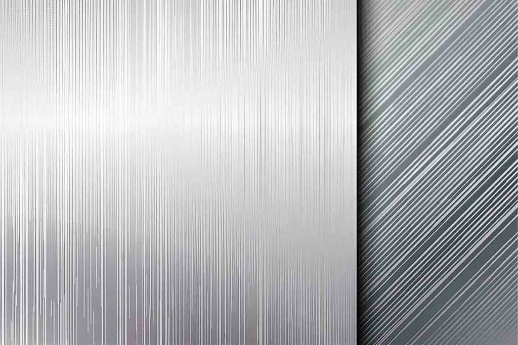 cómo obtener acabado en acero inoxidable cepillado